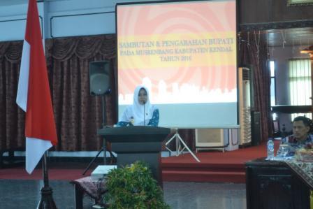 Bupati Kendal, Musrenbang 2016, infrastruktur